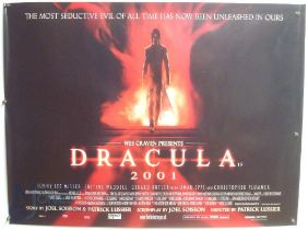 Original Movie/Film Poster - 2001 Dracula, 2001 From Hell, 1995 Screamers - 40x30" approx. kept