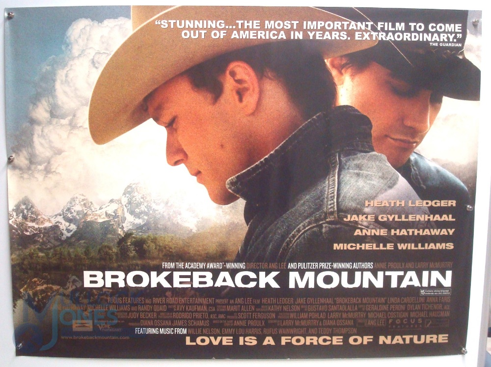 4 Original Movie/Film Posters - Elizabeth, Betsy’s Wedding, Brokeback Mountain, Catch Me If You - Bild 3 aus 4