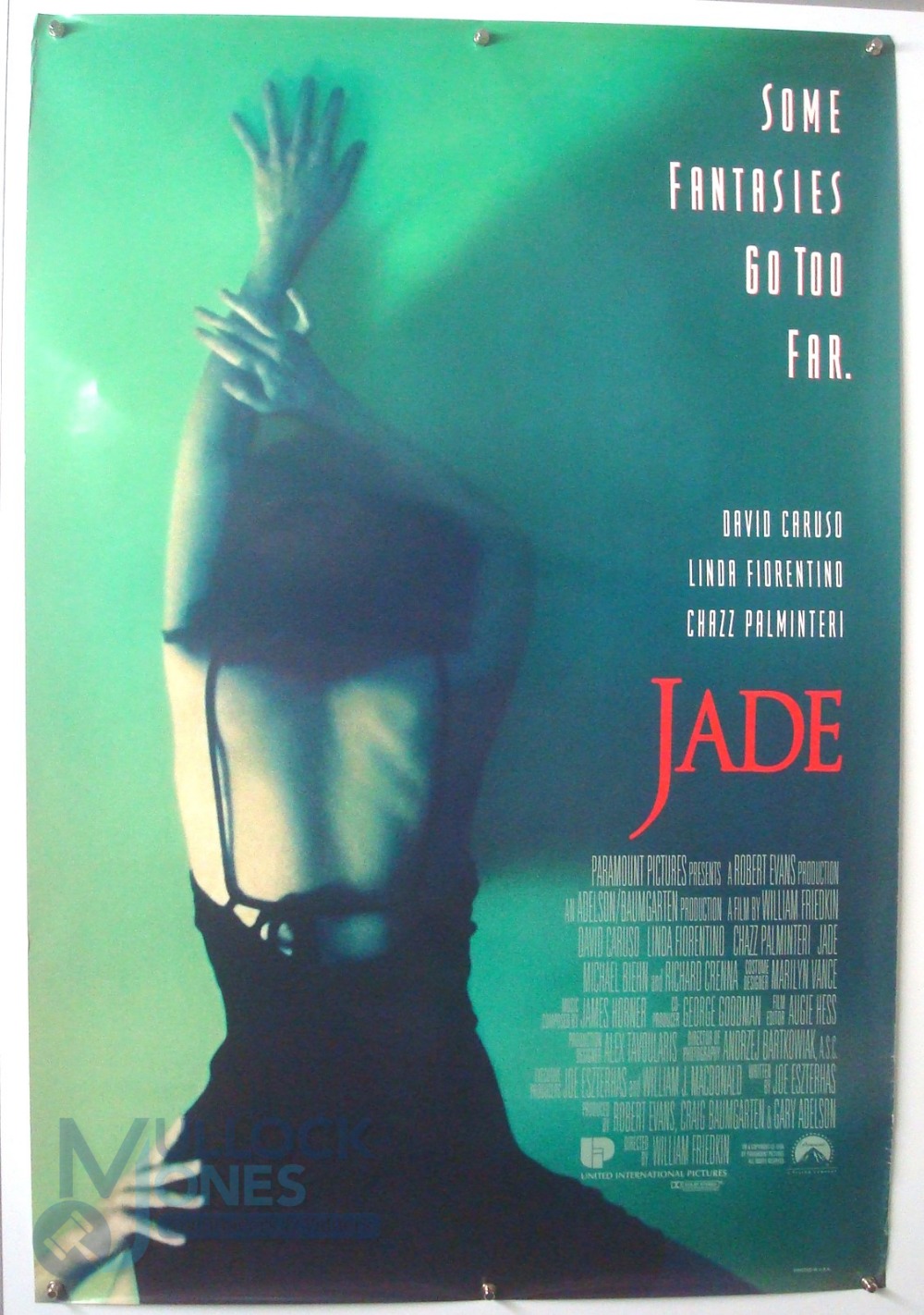 4 Original Movie/Film Posters - Girl 6, Jade, The Client, The Fifth Element - 40x30" approx. kept - Bild 2 aus 4