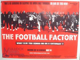 Original Movie/Film Poster - 2004 The Football Factory - 40x30" approx. kept rolled, creases
