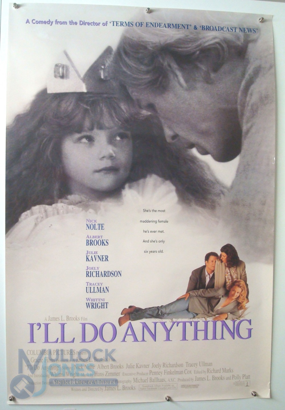 4 Original Movie/Film Posters - I’ll Do Anything, Amistad, The Cowboy Way, Eve’s Bayou - 40x30"