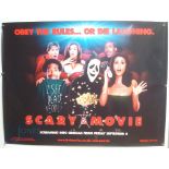 Original Movie/Film Poster - 2000 Scary Movie - 40x30" approx. kept rolled, creases apparent, Ex