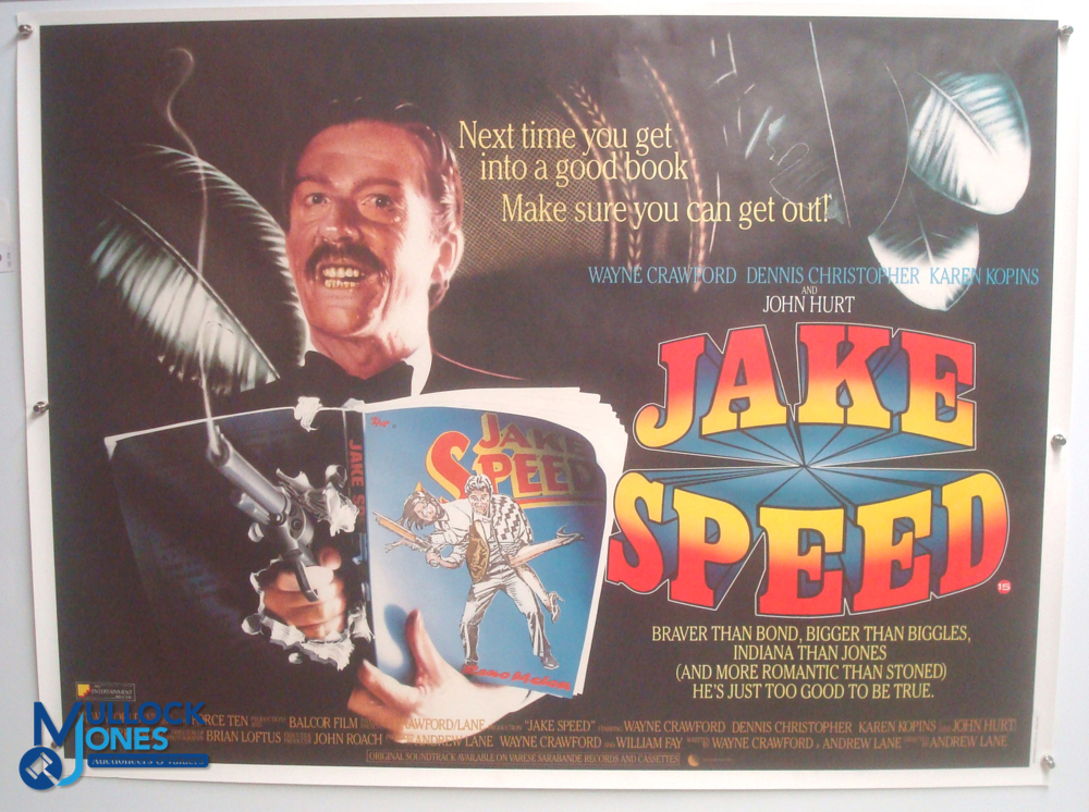 Original Movie/Film Poster - 1986 Jake Speed, 1986 9 ½ Weeks, 1990 Ghost 2 Variations, 1990 The