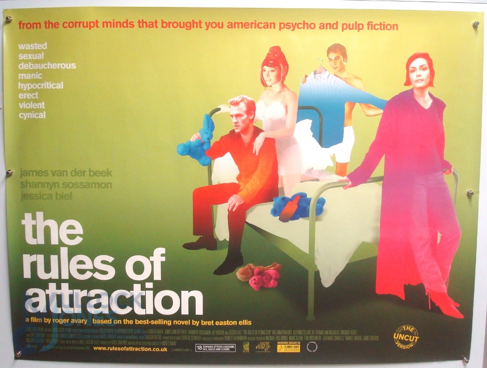 Original Movie/Film Poster - 1999 Mickey Blue Eyes, 2002 The Rules of Attraction - 40x30" approx. - Image 2 of 2
