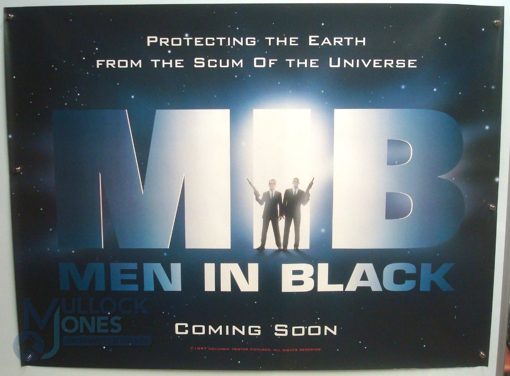 Original Movie/Film Poster - Will Smith 2004 I Robot and 1997 Men in Black - 40x30" approx. kept - Image 2 of 2