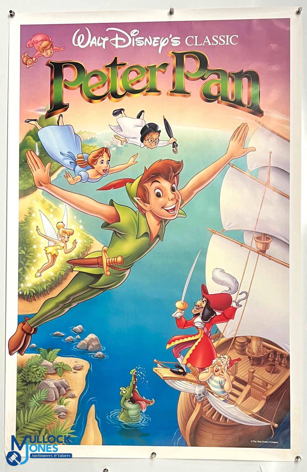 Original Movie /Film Posters (6) - Peter Pan, 1991 Beauty and the Beast, 1991 The Last Boy Scout,