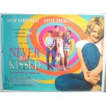 Original Movie/Film Poster - 1999 Never Been Kissed, 2001 One Night at McCool’s - 40x30" approx.