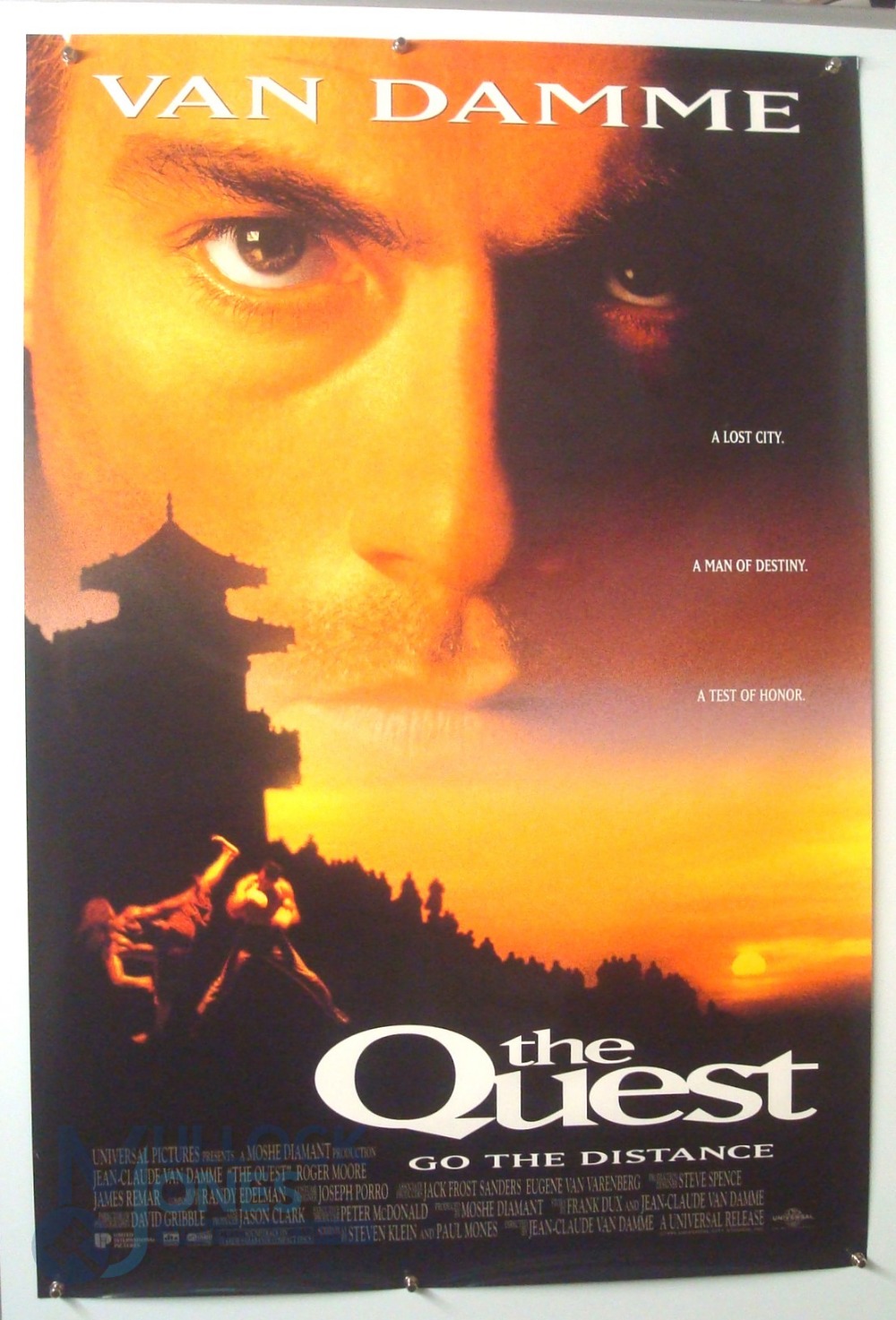 4 Original Movie/Film Posters - Jarhead, The Quest, GI Jane, Nine Months - 40x30" approx. kept - Image 2 of 4