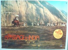 Original Movie/Film Poster - 1984 A Passage to India - 40x30" approx. kept rolled, creases apparent,