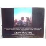 Original Movie/Film Poster - 1986 A Room with a View, 1981 Endless Love - 40x30" approx. kept