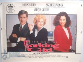 Original Movie/Film Poster - 1988 Working Girl - 40x30" approx. kept rolled, creases apparent, Ex