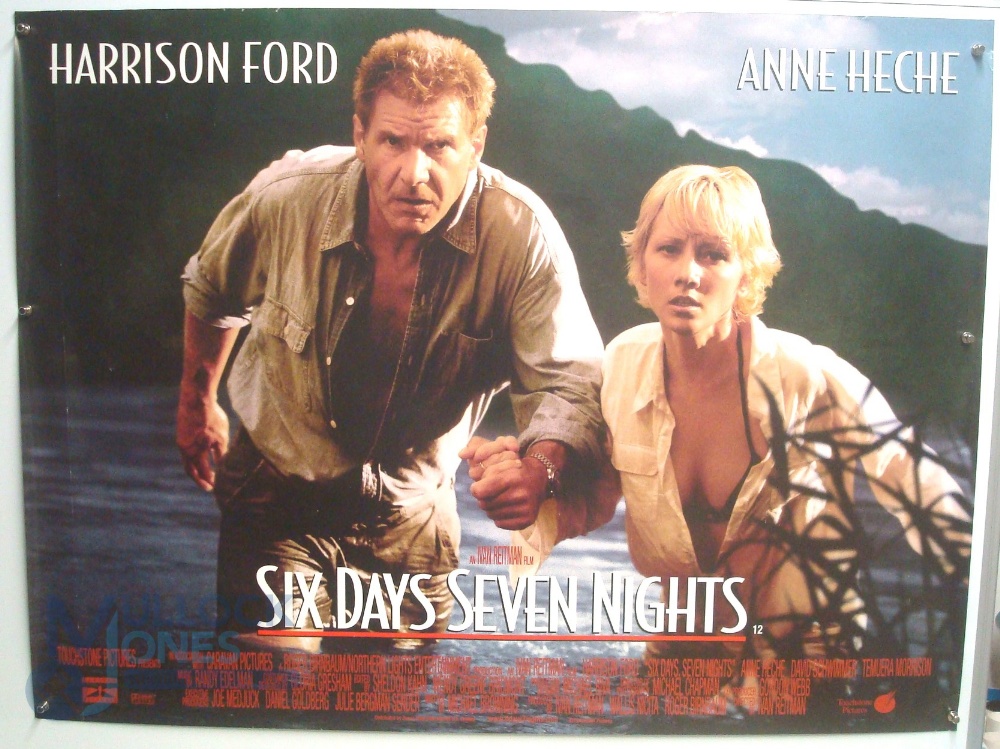 4 Original Movie/Film Posters - Red Road, The Faculty, Six Days Seven Nights, Cold Mountain - 40x30" - Image 3 of 4