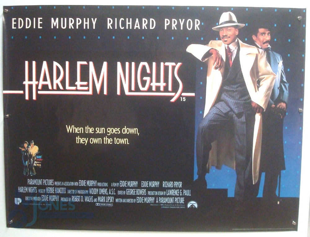 4 Original Movie/Film Posters - Harlem Nights, Down with Love, A Shock to the System, Broken Flowers