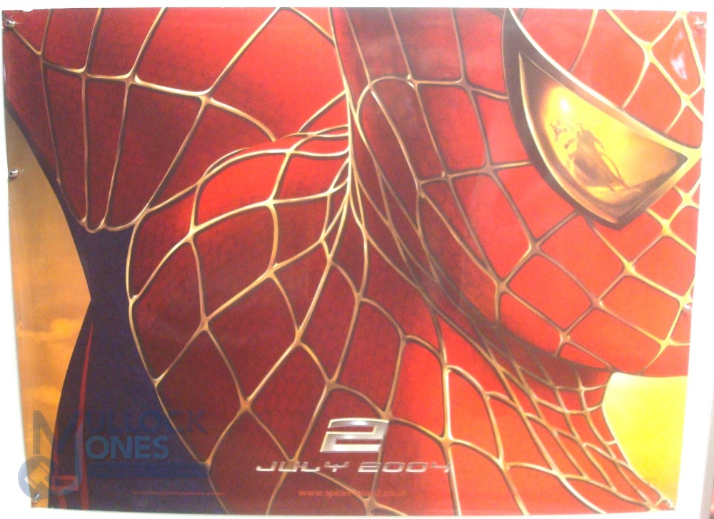 Original Movie/Film Poster - 2004 Spiderman 2 - 40x30" approx. kept rolled, creases apparent, Ex - Bild 3 aus 4