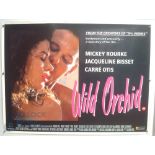 Original Movie/Film Poster - 1989 Wild Orchid - 40x30" approx. kept rolled, creases apparent,
