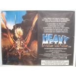 Original Movie/Film Poster - 1981 Heavy Metal - 40x30" approx. kept rolled, creases apparent, Ex