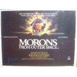 Original Movie/Film Poster - 1985 Morons from Outer Space - 40x30" approx. kept rolled, creases