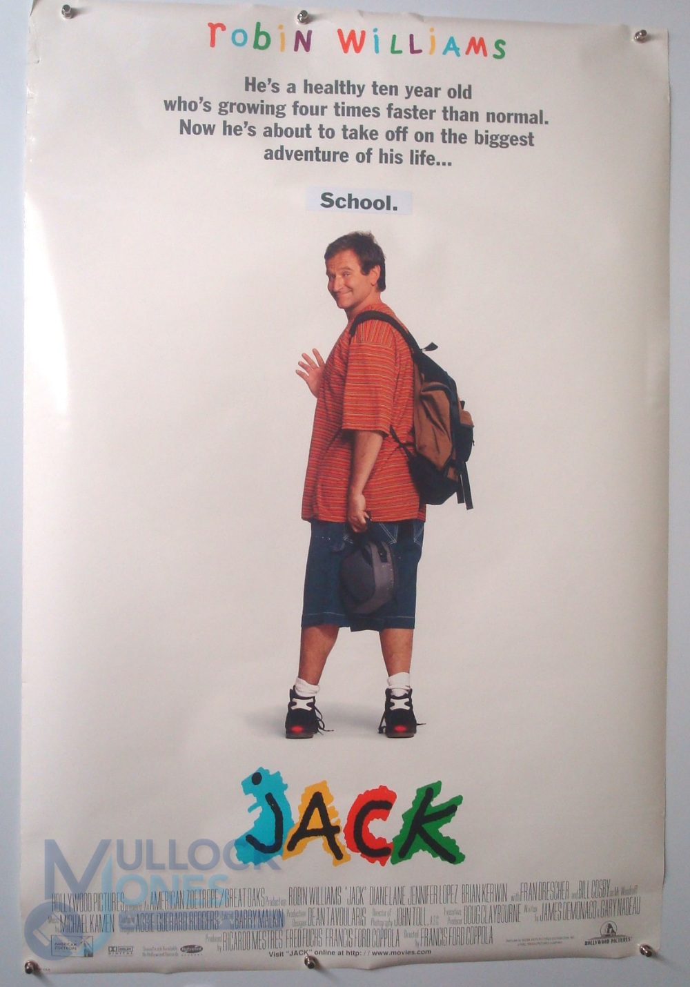 Original Movie/Film Poster - 1998 What Dreams May Come, 1996 Jack (with School Correction) - - Image 2 of 2