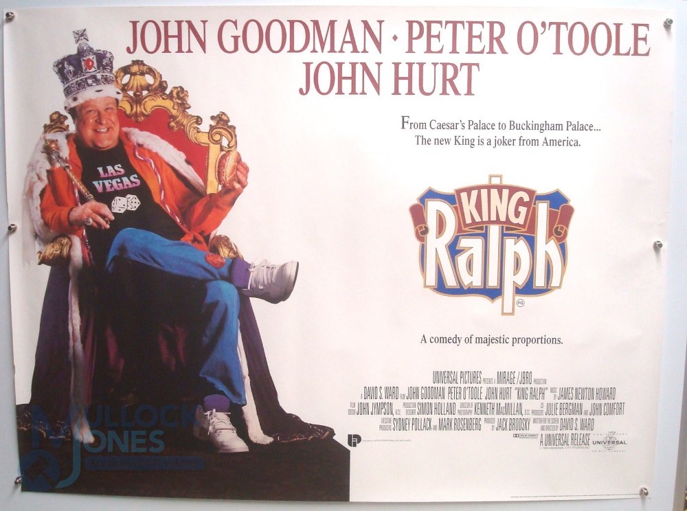 4 Original Movie/Film Posters - Hackers, Problem Child, King Ralph, Adaptation - 40x30" approx. kept - Bild 2 aus 3