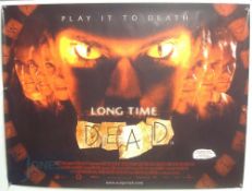 Original Movie/Film Poster - 2002 Long Time Dead - 40x30" approx. kept rolled, creases apparent,