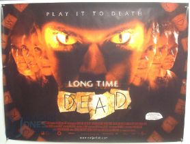 Original Movie/Film Poster - 2002 Long Time Dead - 40x30" approx. kept rolled, creases apparent,