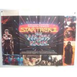 Original Movie/Film Poster - 1982 Star Trek The Wrath of Khan - 40x30" approx. kept rolled,
