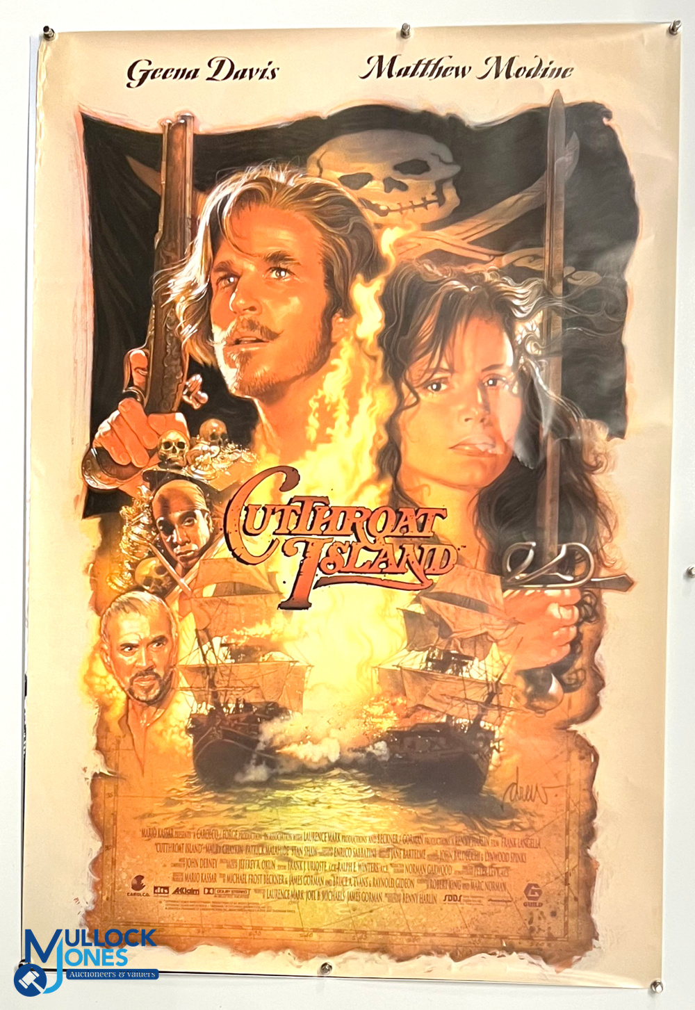 Original Movie /Film Posters (5) - 1995 Balto, 1996 Dunstan Checks In, 1995 Cut Throat Island, - Image 3 of 5