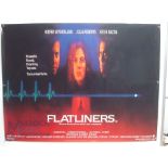 Original Movie/Film Poster - 1990 Flatliners, 2007 Sunshine - 40x30" approx. kept rolled, creases