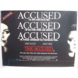Original Movie/Film Poster - 1988 The Accused, 2001 The Score - 40x30" approx. kept rolled,