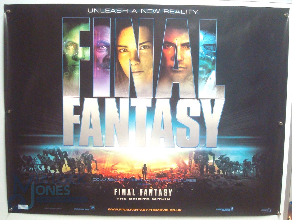 4 Original Movie/Film Posters - The Last King of Scotland, Final Fantasy, Dreamgirls, Seabiscuit - - Bild 2 aus 4