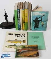Fishing Book Collection, to include hard back books: Fly Fishing Is Easy D N Puddepha 1972, The