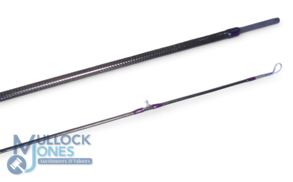 Hardy Favourite Graphite Fly rod, 9’ 2 piece, line rate #6/7, purple whipped guides, cork handle - Image 3 of 3