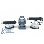 Pair of Vac-Rac suction rod top carriers for car or van, and a box set of Spey rod holders. (2)