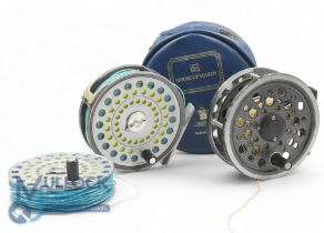 Hardy “The Princess” 3 ½” alloy fly reel, smooth alloy foot, heavy duty line guide (minor groove),