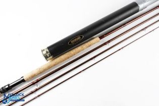 Sage TCR Graphite 3E 15’ 4 piece salmon fly rod, #10, bronze blank, weight 11 3/4oz, lined butt