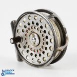 Hardy LRH Lightweight alloy trout fly reel, 2 screw latch, smooth alloy foot, L shape line guide,