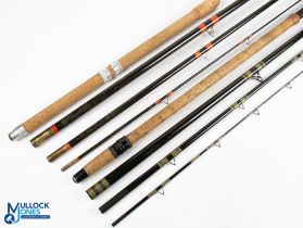 Unnamed hollow glass match rod 18’ 4pc with detachable 26” handle, stand off rings throughout, cloth