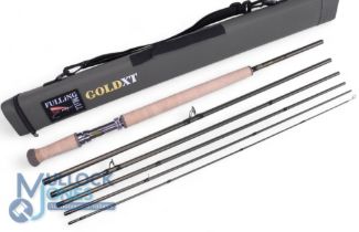 Fulling Mill Gold XT 13’ 6 piece carbon travel salmon fly rod, in as new condition, line rate #9,