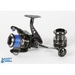 Tokushima Graph X fixed spool spinning reel, good bail, front tensioner with spare spool, very light