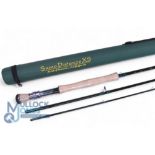 Sumo Distance XS 9’ 3 piece graphite trout fly rod, in as new condition, line rate #7/8, shrink