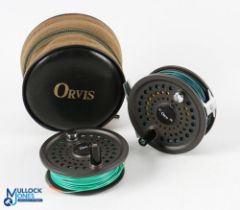 Orvis Battenkill 7/8 alloy fly reel in little used condition, made in England, 3-3/8”
