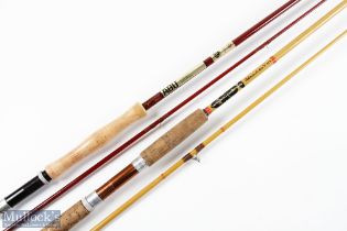 Abu Sweden Farflyte 967 carbon trout fly rod 9’ 2pc line 6/7#, alloy down locking reel seat, MCB,