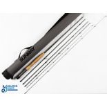 Sunray Zero carbon fly rod 10’ 6” - 11’ 6”, 5pc, line 0# with spare 36” light tip for fishing the