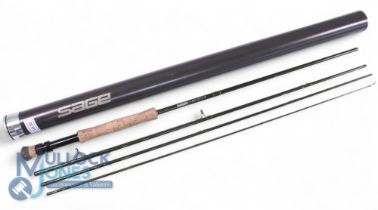Sage Z Axis 7100, 10’ 4 piece graphite trout fly rod, line rate #7, Generation 5 technology, cork