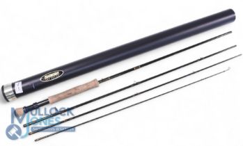 Sage XP 6100 4 piece Graphite 3 eB trout fly rod, by Simpsons of Turnford, 10’ line rate #6, cork