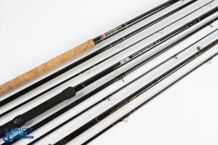 Float Special hollow glass 12A float rod 13ft 6”, 3pc, 26” handle with alloy reel seat, stand off