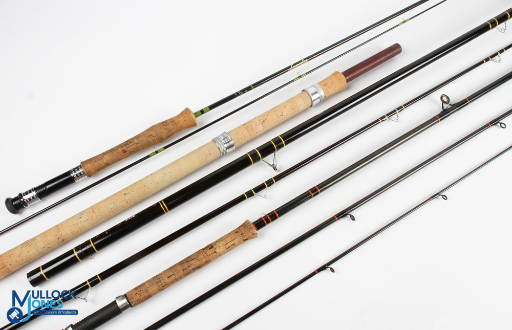 Lamiglas “Hilton” carbon trout fly rod 8ft 6” 2pc line 7/8#, alloy reel seat, lined butt/tip ring,
