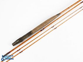 Gamage Ltd London “The Challenge” split cane trout fly rod - 10ft 3pc with spare tip (1.5in