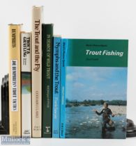 Trout Fishing Books: Trout and Grayling Norman Maclean 1980 H/b, Trout Fishing David Sceats1982 H/b,