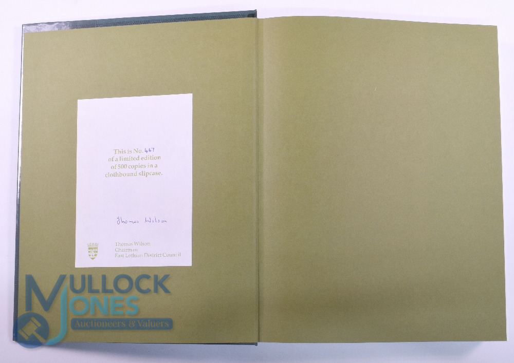Kerr Rev John, The Golf Book of East Lothian, 1987 private reprint, ltd ed 467/500 green cloth - Image 2 of 3